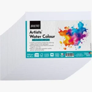 Brustro Artist Water Colour Paper 25% Cotton