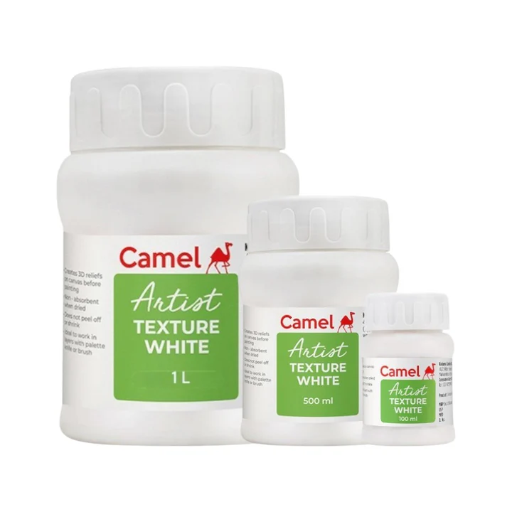 Camel Artist Texture White